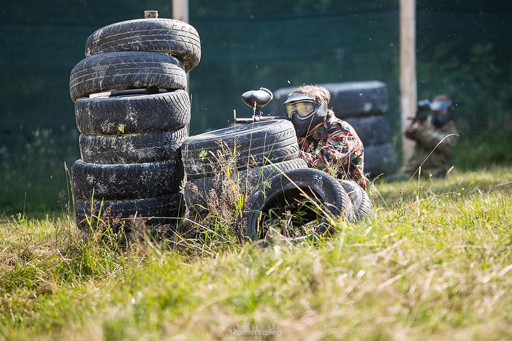 paintball w Bieszczadach