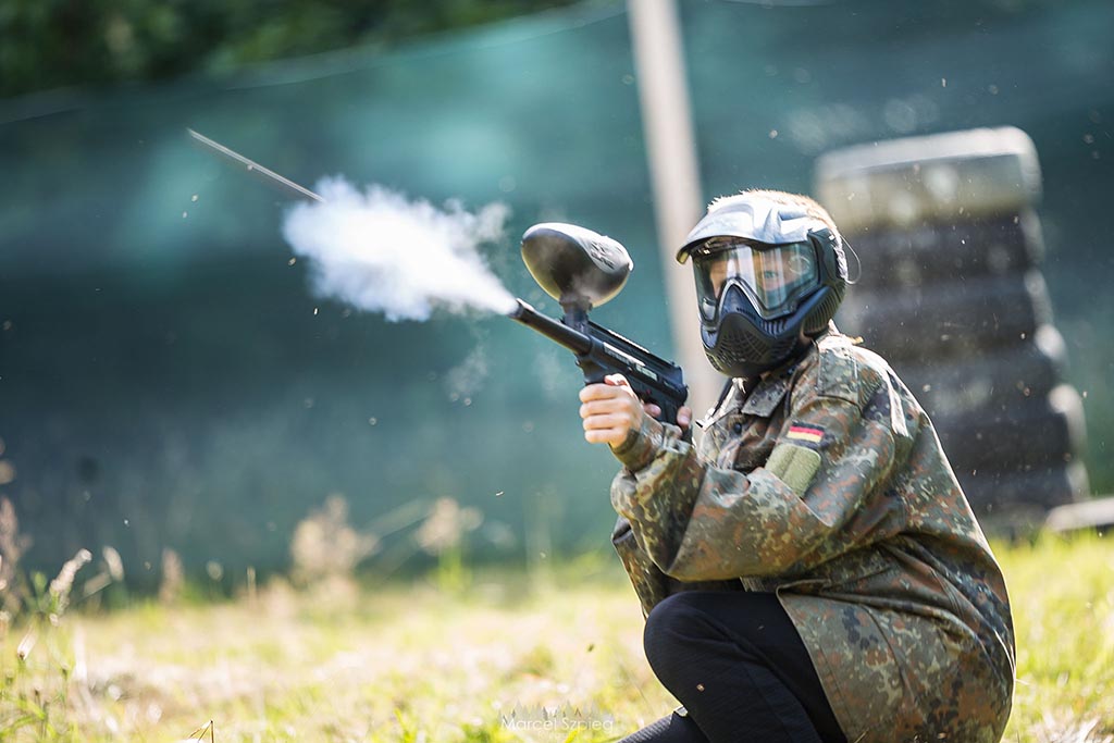 paintball w Bieszczadach